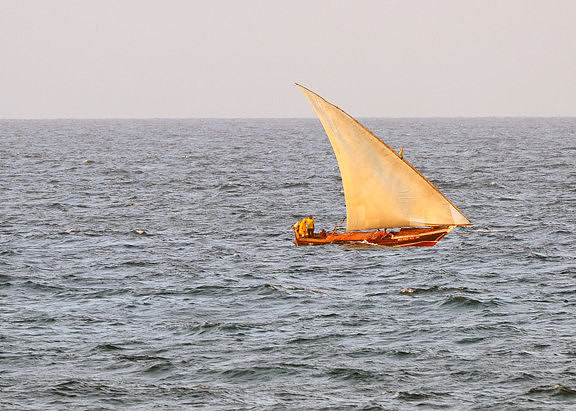At Sea